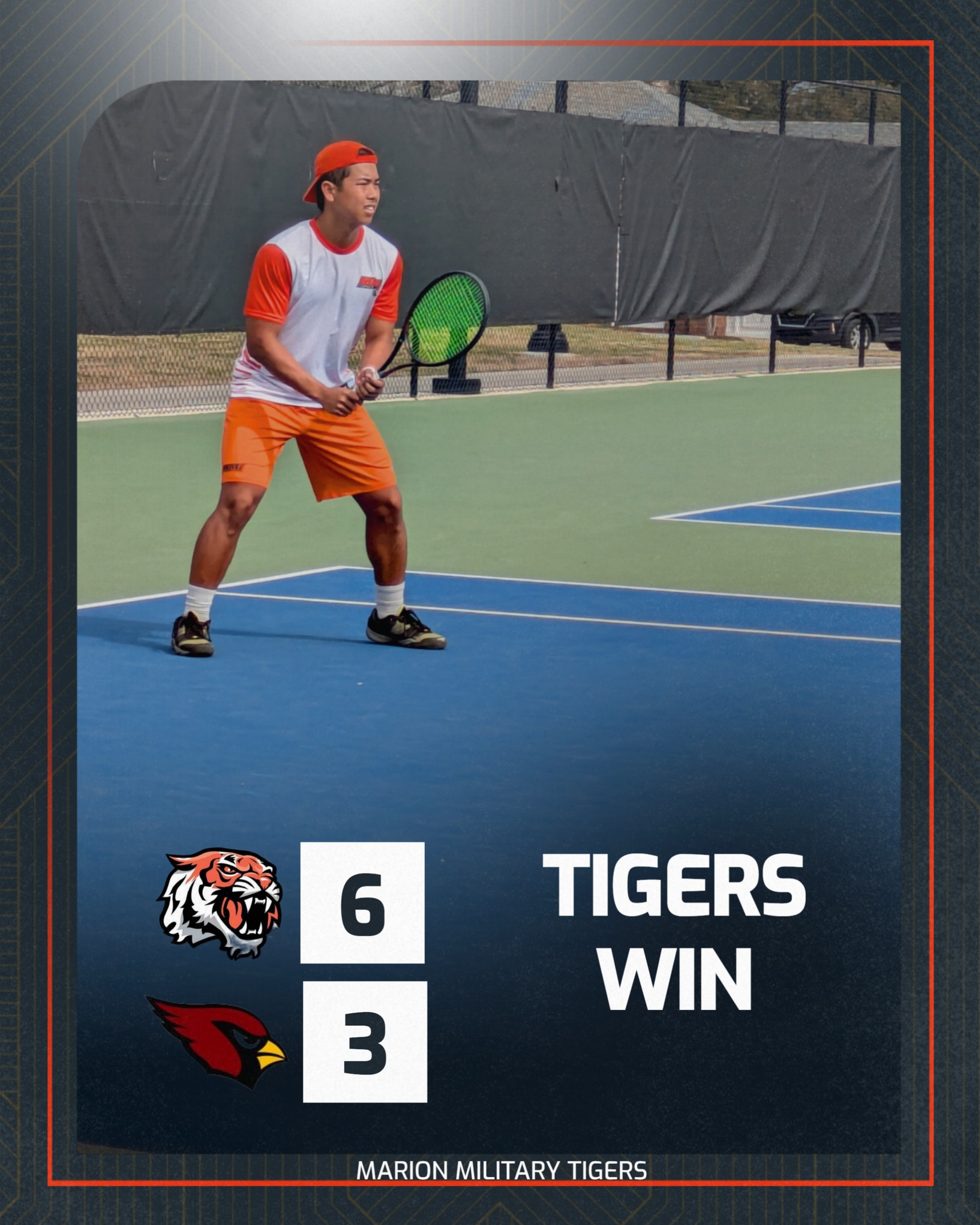 Tigers Defeat GSCC in ACCC Tennis Action