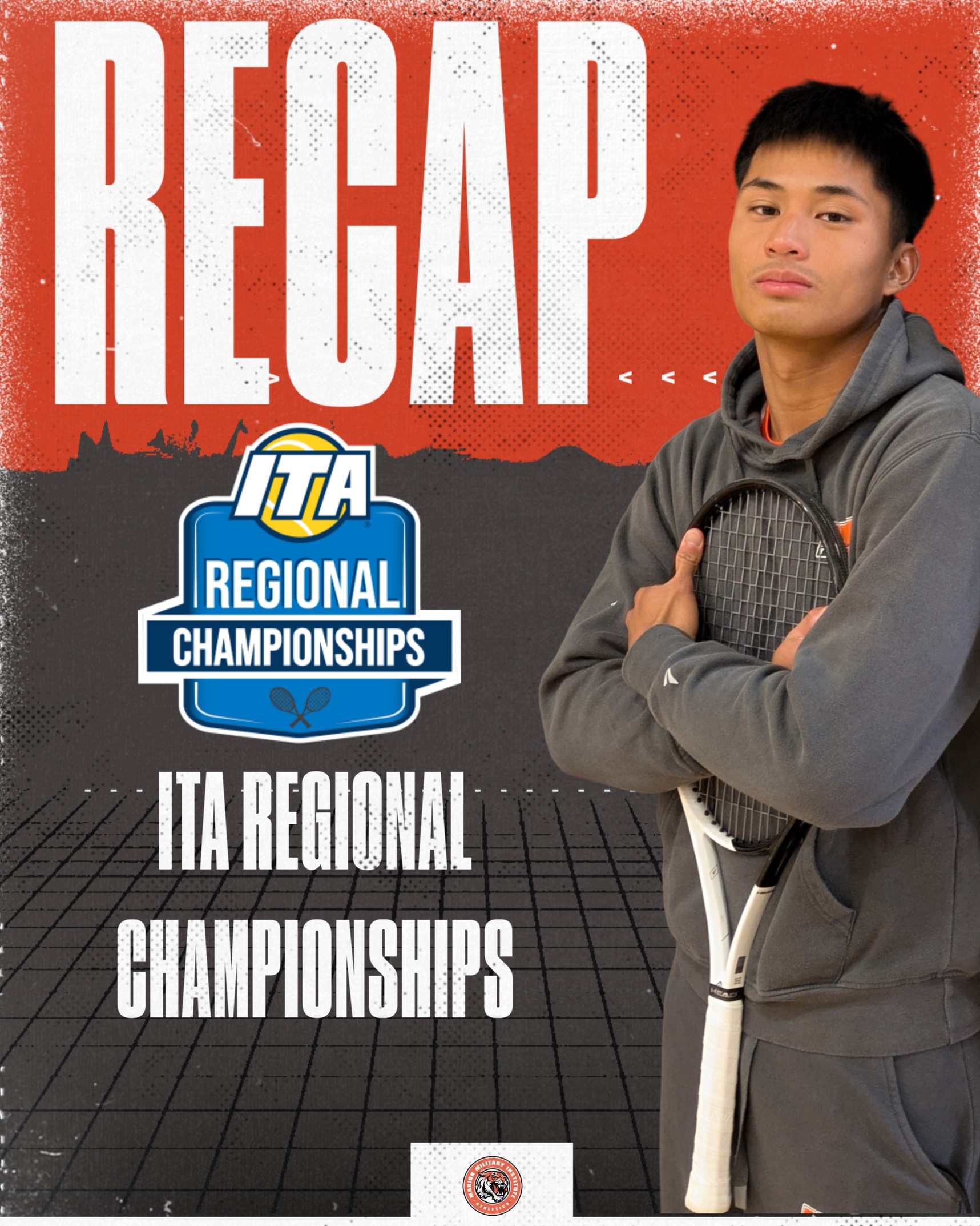 Men's Tennis Competes at ITA Regionals; Higgins Falls in Finals
