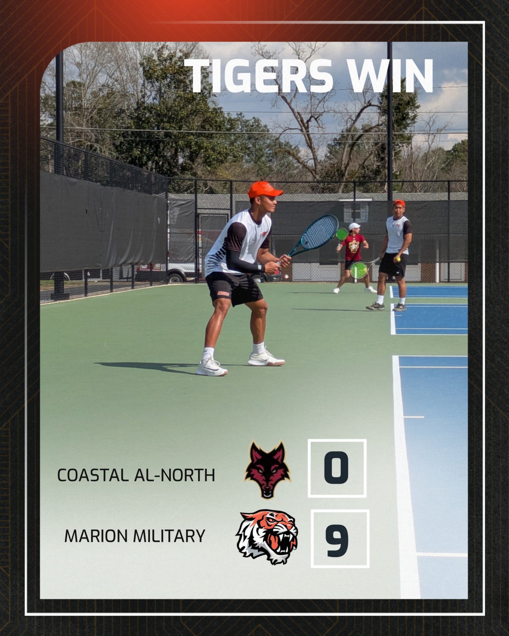 Men's Tennis Improves to 3-1 in ACCC Play